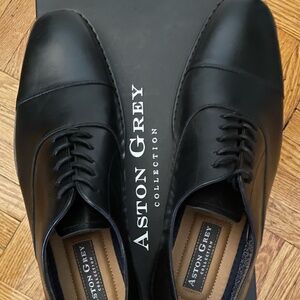 ASHTON GREY Men's Leather Dress Shoe